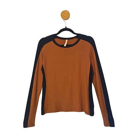 Blusa Lunender Marrom P/M