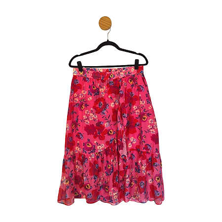 Saia Gerard Darel Vermelha Rosa 44