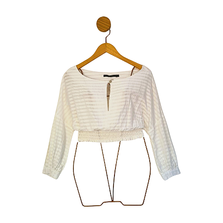 Blusa Maria Filó Off White P