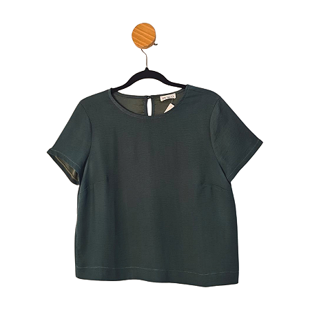 Blusa Pusco Verde Escuro 38/40