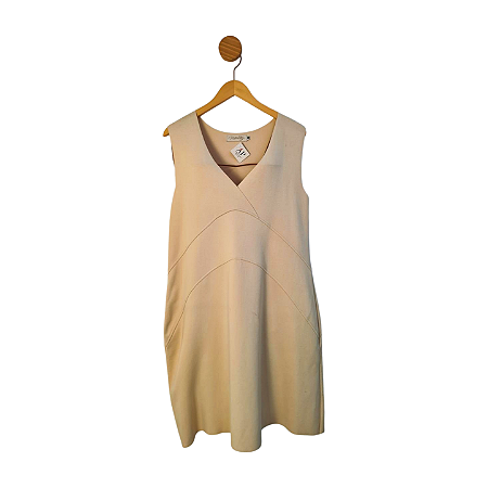 Vestido Montag Creme 46