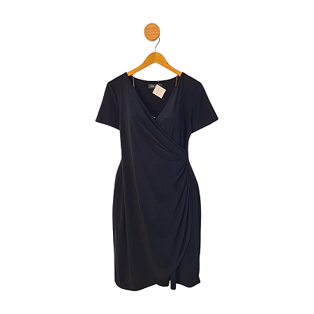 Vestido Dalia Franco Preto G/M