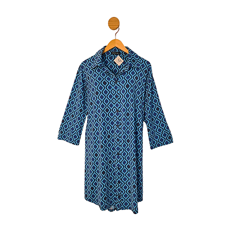 Vestido Vanderlei Lima Azul M