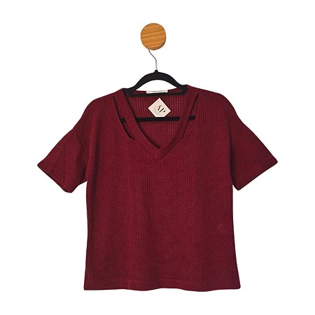 Blusa Maria Maluca Vinho P