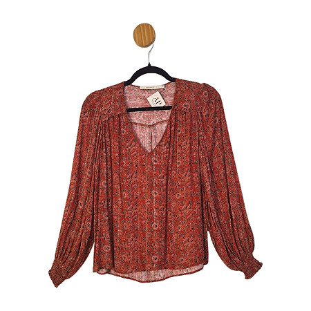 Blusa Maria Filó Vermelho PP