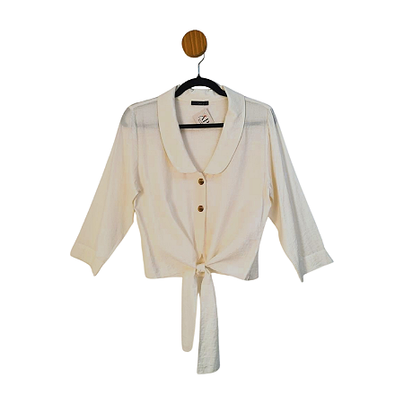 Camisa Shii Off White P