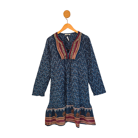 Vestido India Style Azul 44/42