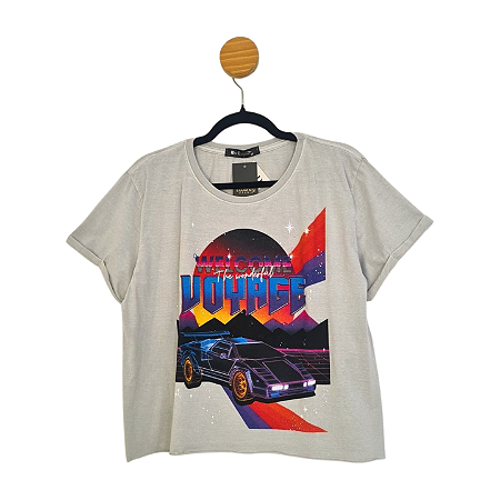 Blusa Beach & Country Cinza M