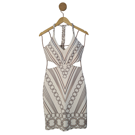 Vestido Lança Perfume Off White PP