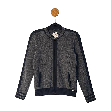 Casaco Bonneterie Cinza P