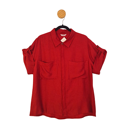 Camisa Acolá Cereja 42