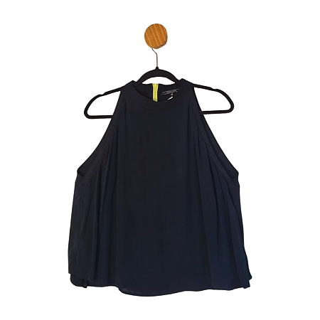 Blusa Shoulder Preta 46