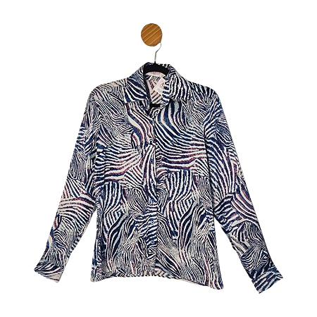Camisa Dudalina Azul 40