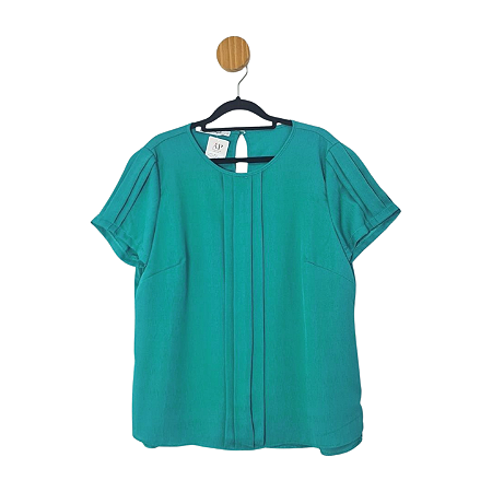 Blusa Luzia Fazzolli Verde 42