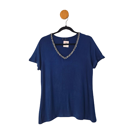 Blusa All Side Azul Marinho G