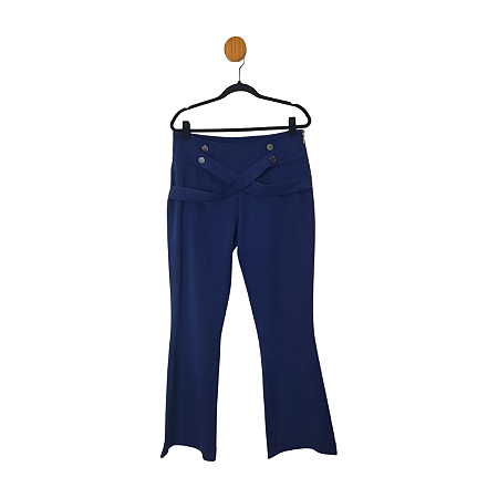 Calça All Side Azul Marinho 42