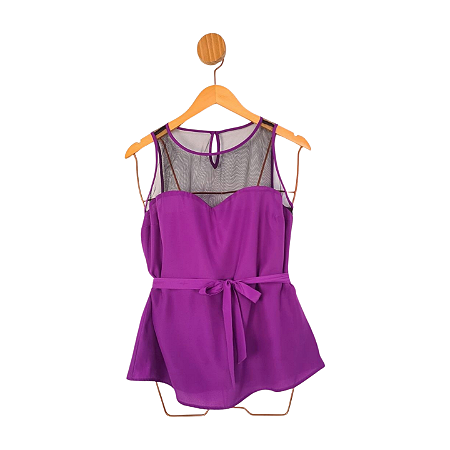 Blusa Guess Roxa M