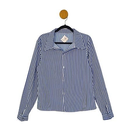 Camisa Evaliz Azul G