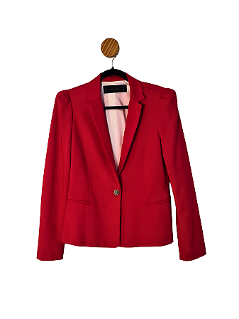 Blazer ZARA Vermelho G