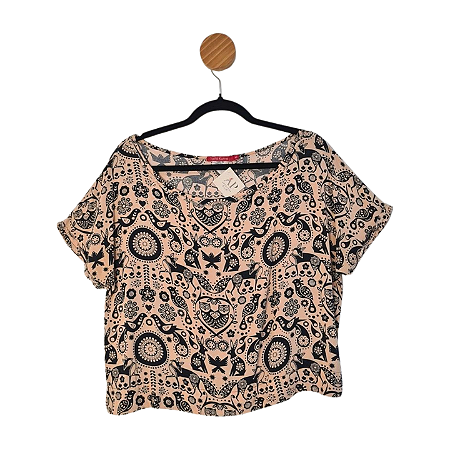 Blusa Talita Kume Rose 40