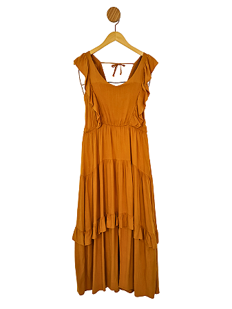 Vestido Fresh Pop Mostarda P