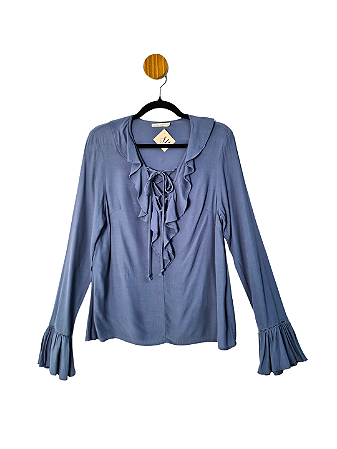Blusa Talia Kume Azul 38