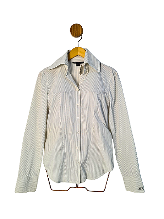 Camisa Armani Exchange Off White M