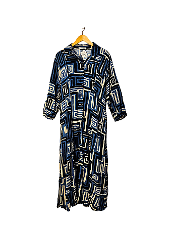 Vestido Borisu Azul 44