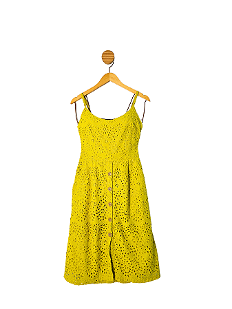 Vestido Amissima Amarelo P