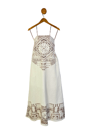 Vestido Hush Branco M
