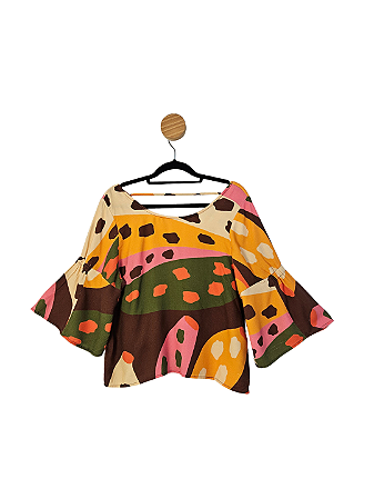 Blusa Malagueta Marrom 38