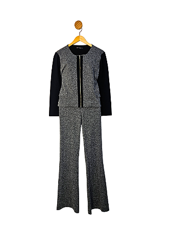 Conjunto Erva Doce Cinza G