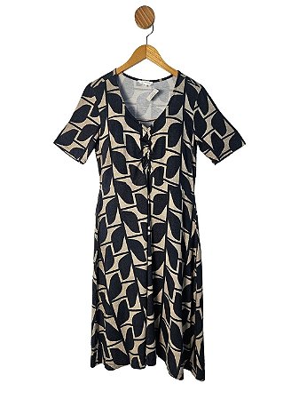 Vestido Erva Doce Bege M
