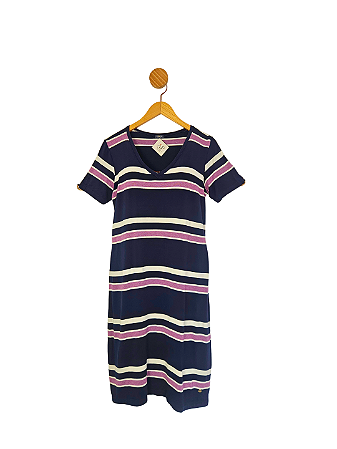 Vestido Stroke Azul Marinho 2/40
