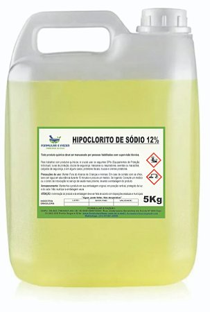 HIPOCLORITO DE SÓDIO 12%