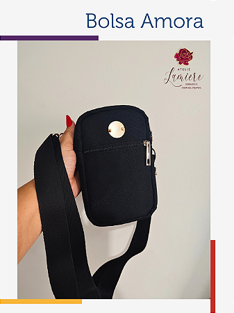 Bolsa Amora - Preta
