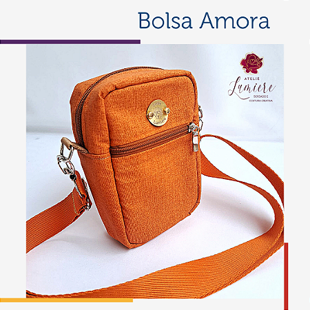 Bolsa Amora - Laranja abóbora