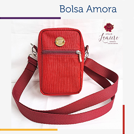 Bolsa Amora - Vermelha
