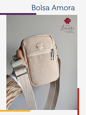 Bolsa Amora - Areia