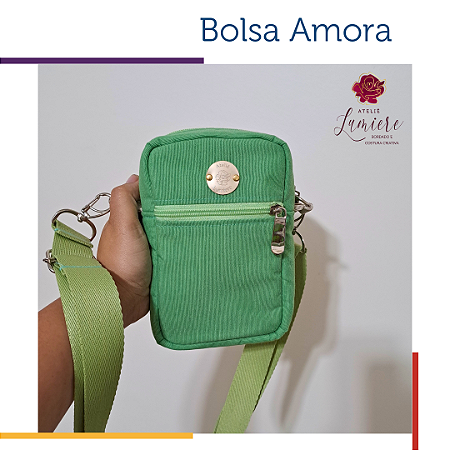 Bolsa Amora - Verde abacate novo