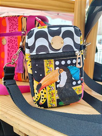 Bolsa Amora - Carioca com preto