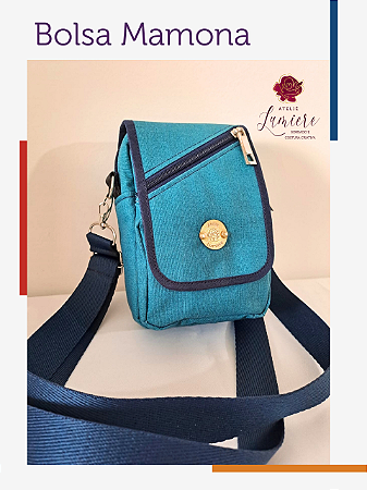 Bolsa Mamona - Azul petróleo
