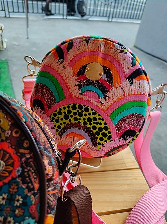 Bolsa Pitaya - Tapetes com rosa chiclete