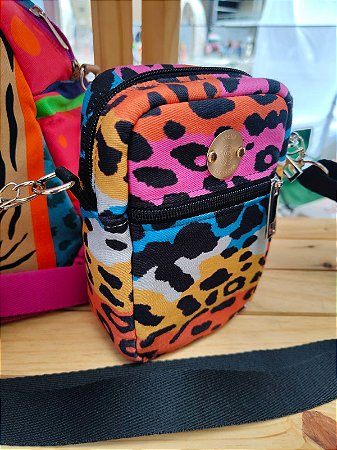 Bolsa Amora - Onça grande com preto