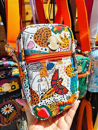 Bolsa Amora - Natureza com laranja