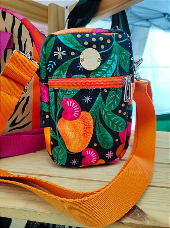 Bolsa Amora - Caju com laranja
