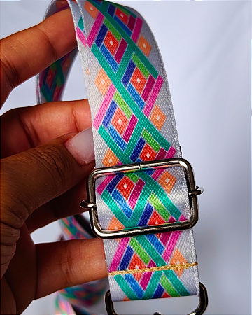 Alça Avulsa - Geométrica colorida