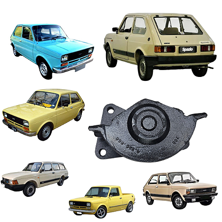 Coxim Câmbio Inferior Fiat 147 Fiorino Pick-up Furgão,Spazio ,Panorama