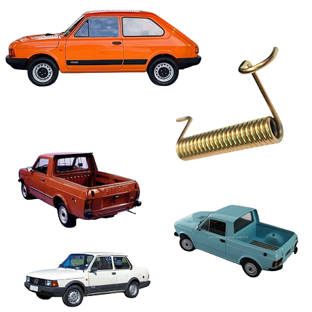 Mola Haste do capô do Fiat 147 - 1097
