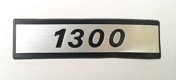 Emblema 1300 Lateral Friso (FIAT 147)